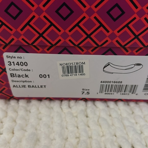 TORY BURCH Allie Ballet Flats [NIB] - Picture 5 of 11